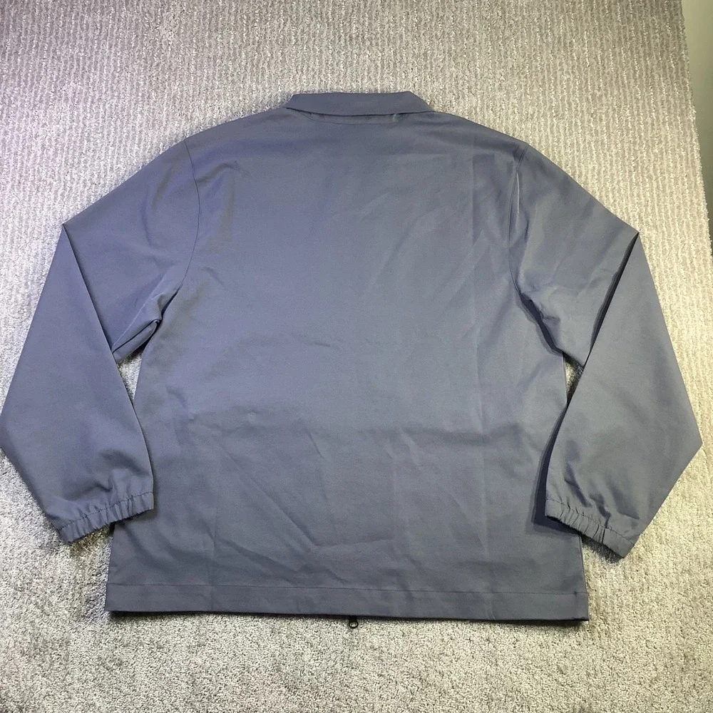 Jordan Golf Mens Full Zip Lightweight Utility Golf Jacket Grey Size L NWT